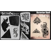 Airbrush  Tattoo Pro Victorian Skull (VICTORIAN SKULL)